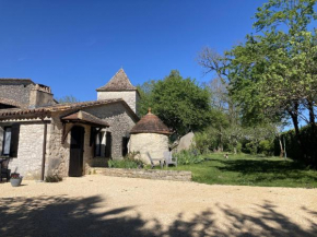 Gite de Claire Fontaine avec vue sur Monflanquin